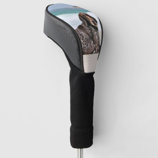 German Shorthaired Pointer - Luke - Riley Golfheadcover (Schuin)