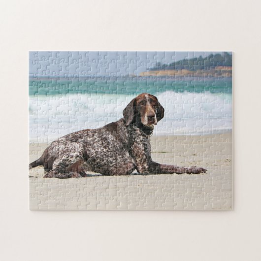 German Shorthaired Pointer - Luke - Riley Legpuzzel (Horizontaal)