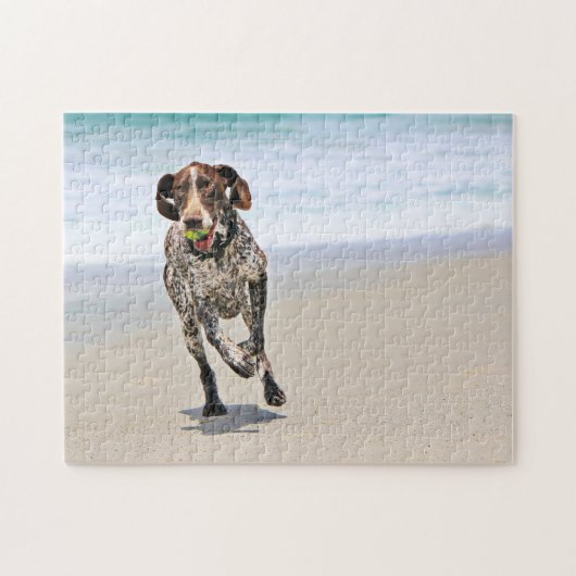 German Shorthaired Pointer - Luke - Riley Legpuzzel (Horizontaal)