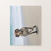 German Shorthaired Pointer - Luke - Riley Legpuzzel (Verticaal)
