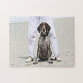 German Shorthaired Pointer - Luke - Riley Legpuzzel (Horizontaal)