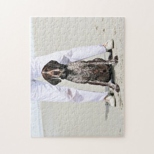 German Shorthaired Pointer - Luke - Riley Legpuzzel (Verticaal)
