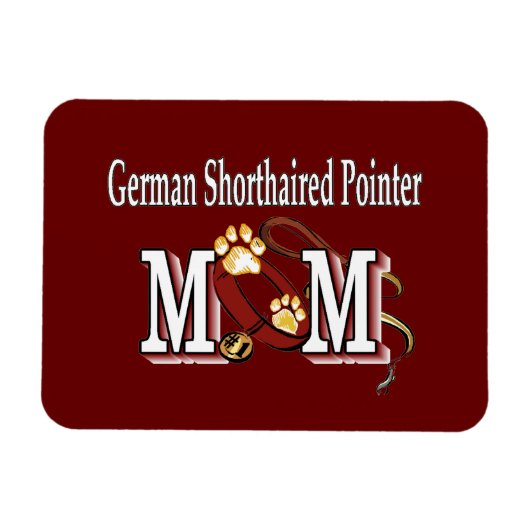German Shorthaired Pointer Mam Gifts Magneet (Horizontaal)