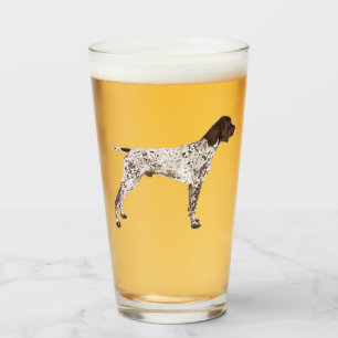 GERMAN SHORTHAIRED POINTER - PINT GLASS 16 OZ GLAS