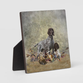 German Shorthaired Pointer Plaque Fotoplaat