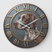 German Shorthaired Pointer Profile Dog Art | Pet O