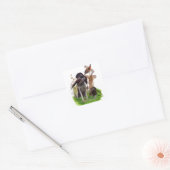 German Shorthaired Pointer    Sticker (Envelop)