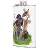 German Shorthaired Pointer    Sticker Paper Plates Heupfles (Links)