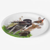 German Shorthaired Pointer    Sticker Papieren Bordje (Gekanteld)