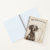 German Shorthaired Pointer's Diary Notitieboek (Binnen)