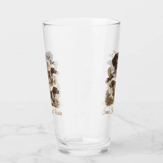 German Shorthaired Pointers  Glas (Rechts)