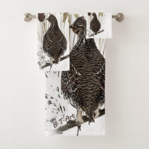 German Shorthaired Pointers (GSP) Briefkaart Koffi Bad Handdoek