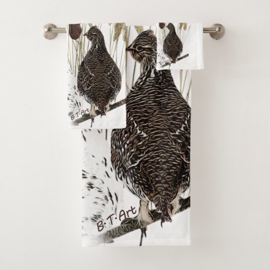 German Shorthaired Pointers (GSP) Briefkaart Koffi Bad Handdoek (Insitu)