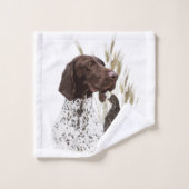 German Shorthaired Pointers (GSP) Briefkaart Koffi Bad Handdoek (Wasdoekje)