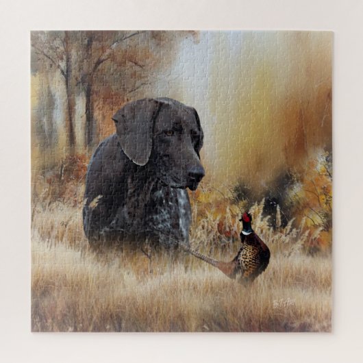 German Shorthaired Pointers  Legpuzzel (Verticaal)