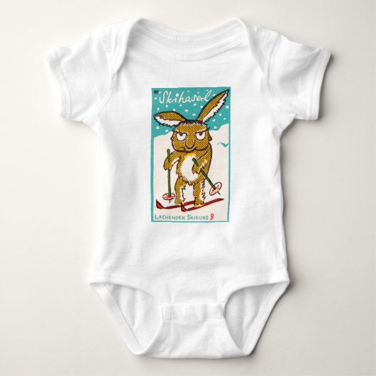 German Ski Bunny Romper (Voorkant)
