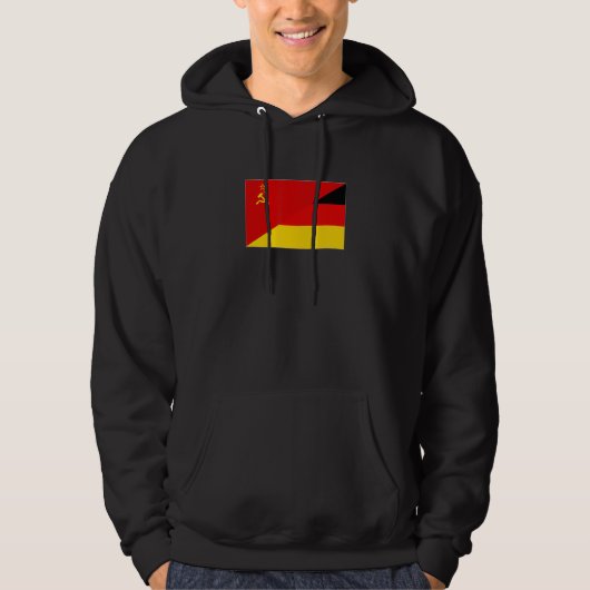 German Soviet Germany Soviet Union German UDSSR Hoodie (Voorkant)