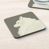 German Spitz Bier Onderzetter (Linkerzijde)