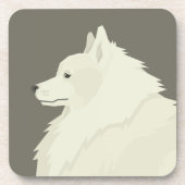 German Spitz Bier Onderzetter (Voorkant)