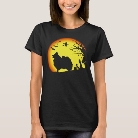 German Spitz T-Shirt (Voorkant)