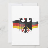 German Symbol Invitation Kaart (Voorkant)