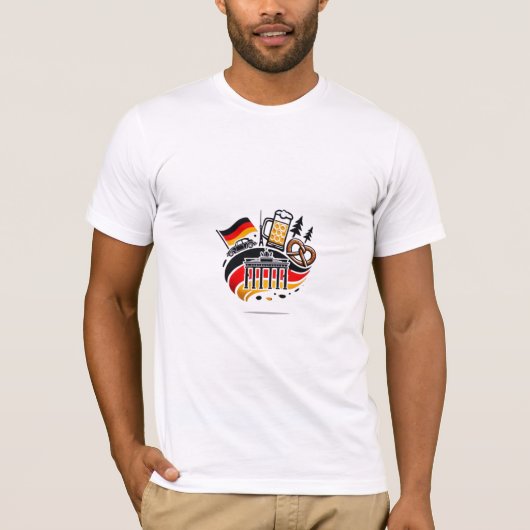 German Vibes Tee T-shirt (Voorkant)