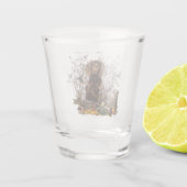 German Wachtelhund Shot Glas (Achterkant)