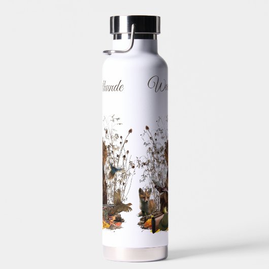 German Wachtelhund Waterfles (Rechts)