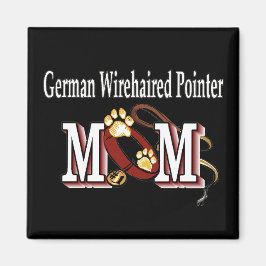 German Wirehaered Pointer Mam Gifts Magneet
