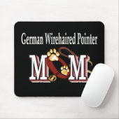 German Wirehaered Pointer Mam Gifts Muismat (Met muis)