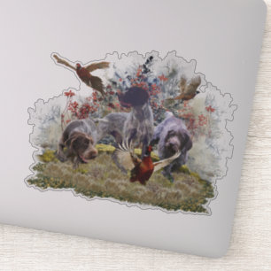 German Wirehaered Pointer Sticker