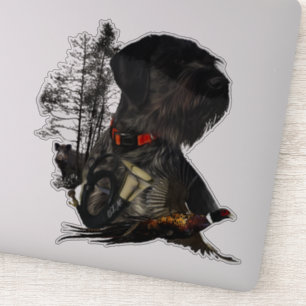 German Wirehaered Pointer Sticker