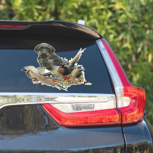 German Wirehaered Pointer Sticker