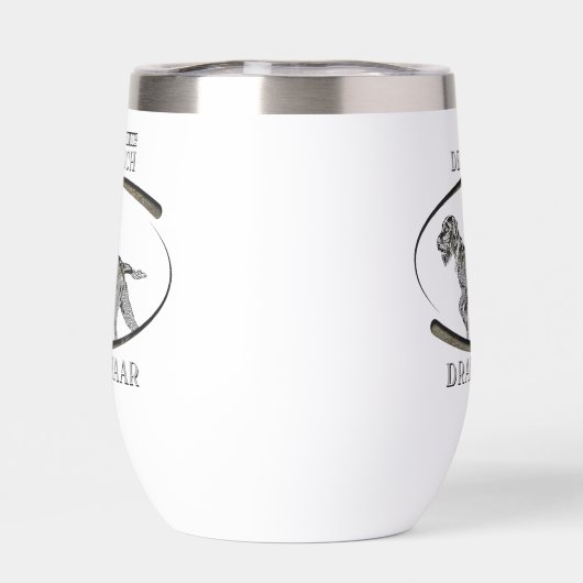 German Wirehaire Pointer (Achterkant)