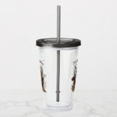 German Wirehaire Pointer Acryl Drinkbeker (Rechts)