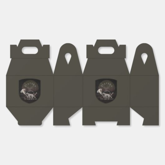 German Wirehaire Pointer Bedankdoosjes (Ongevouwen)