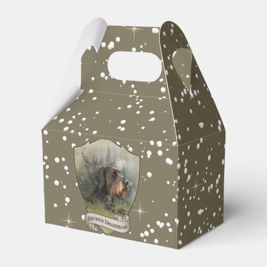 German Wirehaire Pointer Bedankdoosjes (Achterkant)