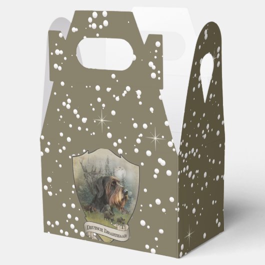 German Wirehaire Pointer Bedankdoosjes (Geopend)
