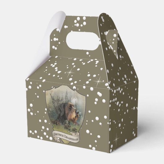 German Wirehaire Pointer Bedankdoosjes (Voorkant Zijde)