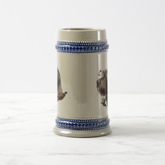 German Wirehaire Pointer Bierpul (Center)