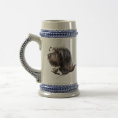 German Wirehaire Pointer Bierpul (Links)