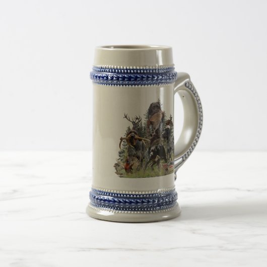 German Wirehaire Pointer Bierpul (Voorkant rechts)