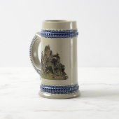 German Wirehaire Pointer Bierpul (Voorkant links)