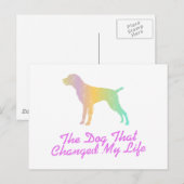 German Wirehaire Pointer Briefkaart (Voorkant / Achterkant)