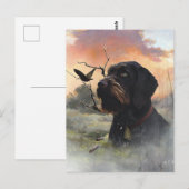 German Wirehaire Pointer Briefkaart (Voorkant / Achterkant)