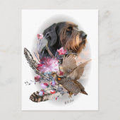German Wirehaire Pointer Briefkaart (Voorkant)