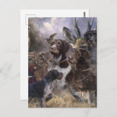 German Wirehaire Pointer Briefkaart (Voorkant / Achterkant)