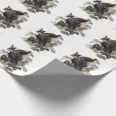 German Wirehaire Pointer Cadeaupapier (Hoek)