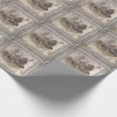 German Wirehaire Pointer Cadeaupapier (Hoek)