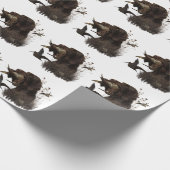 German Wirehaire Pointer Cadeaupapier (Hoek)